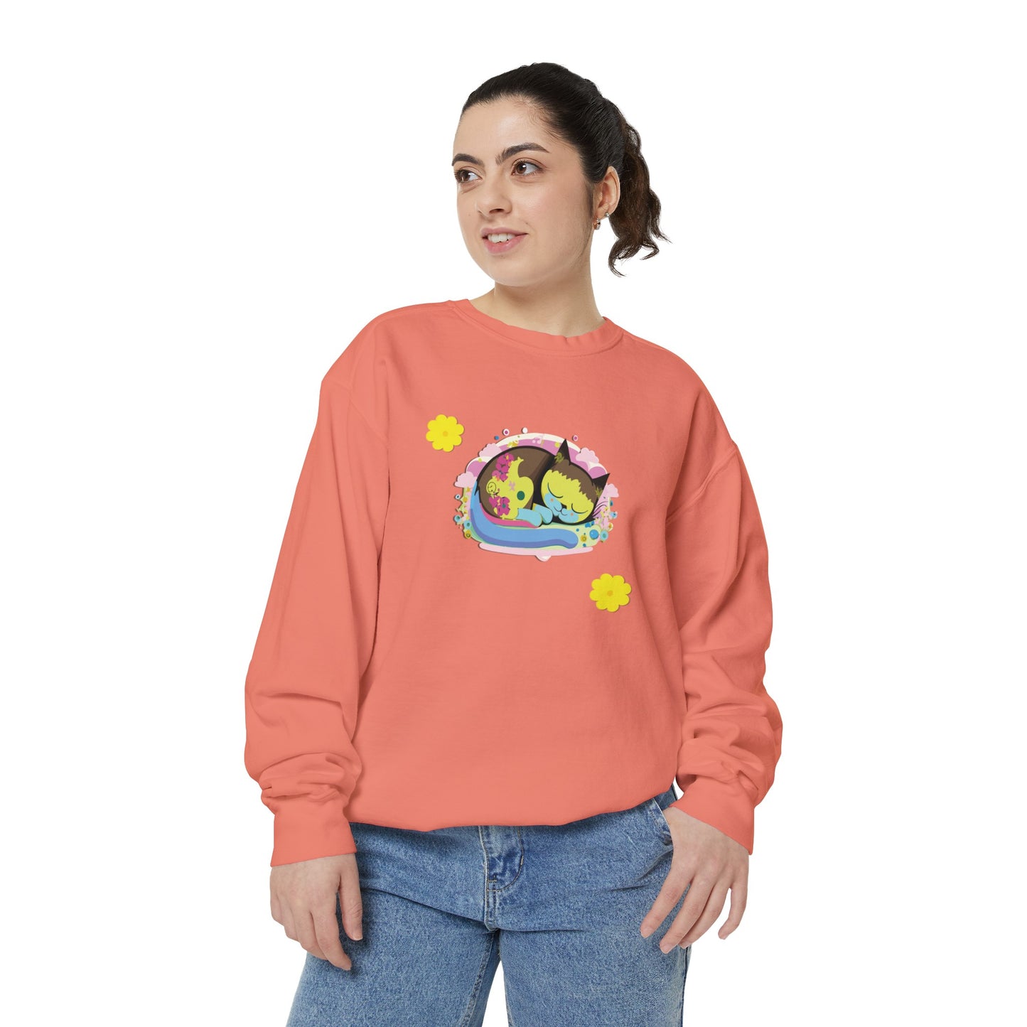 Sleepy Cat Sweatshirt