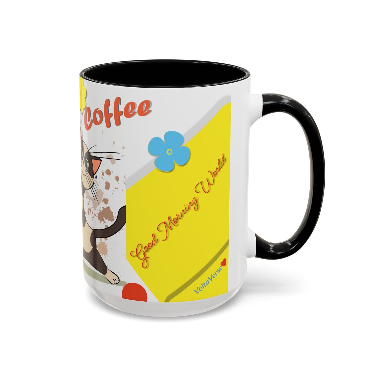 Cat Mug (11, 15oz)