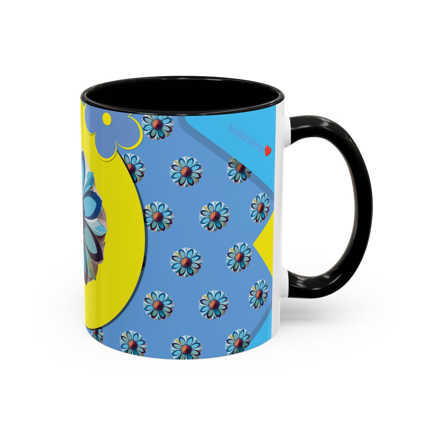 Blue Flower  Coffee Mug (11, 15oz)