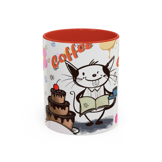 Cat Coffee Mug (11, 15oz)