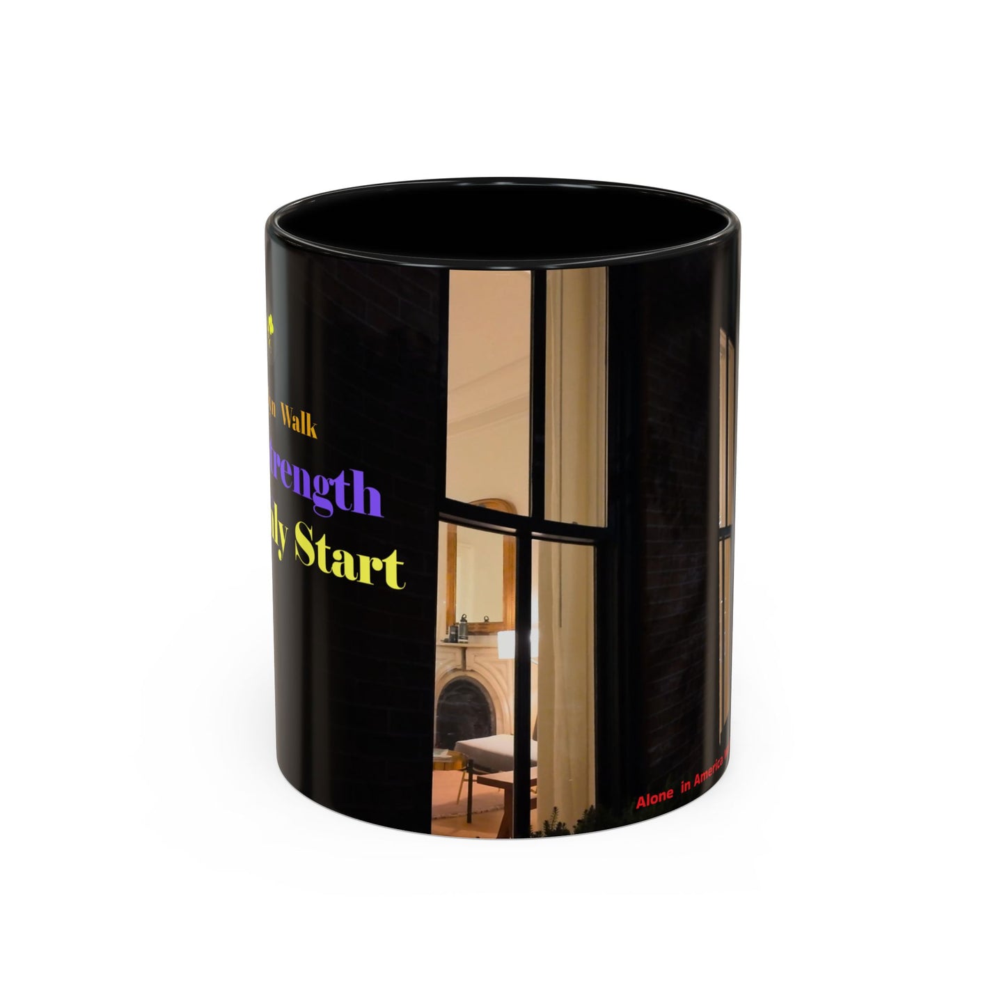 Our Strength Accent Coffee Mug (11, 15oz)