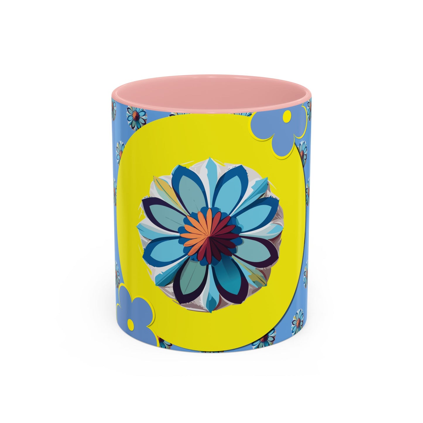 Blue Flower  Coffee Mug (11, 15oz)