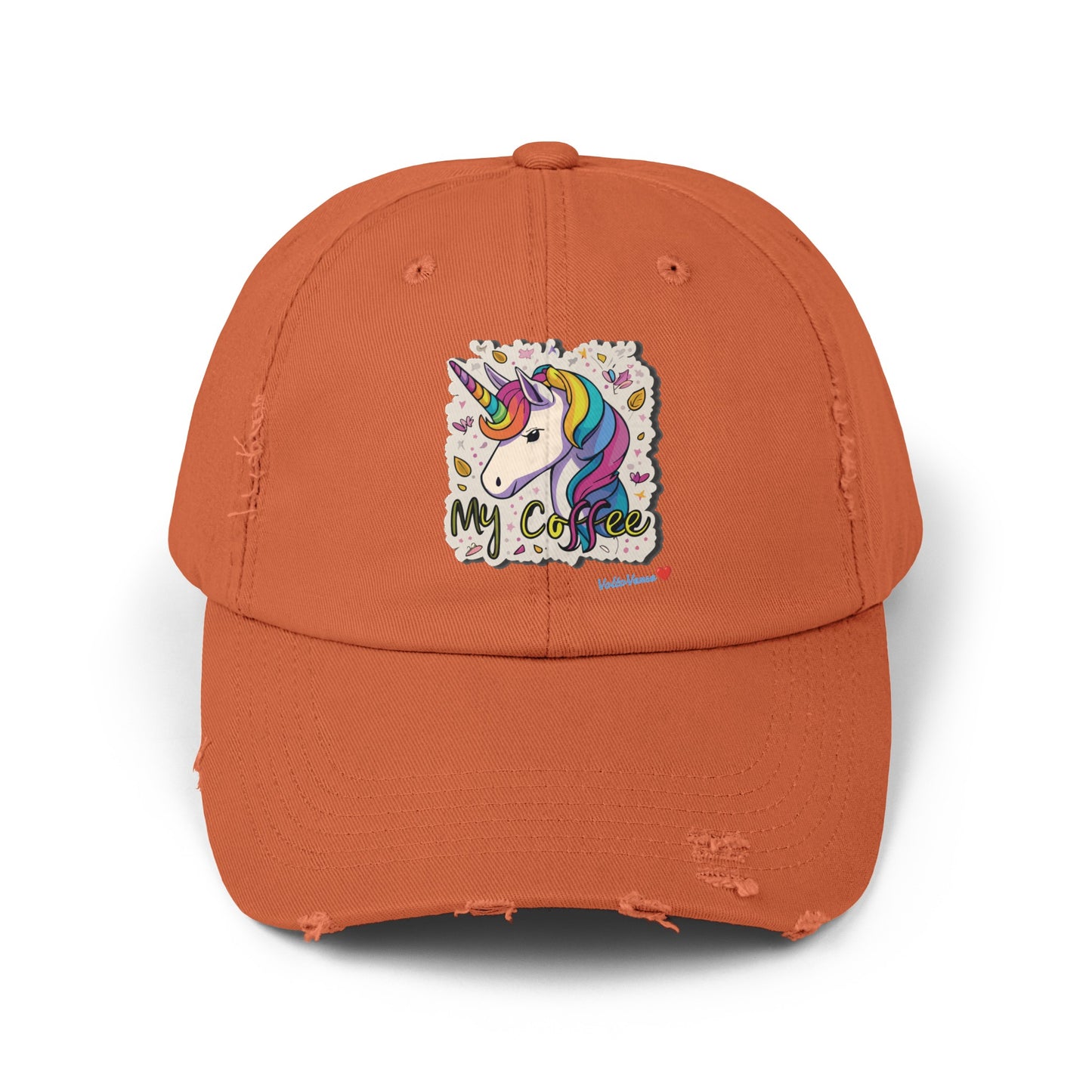 Unicorn Distressed Cap