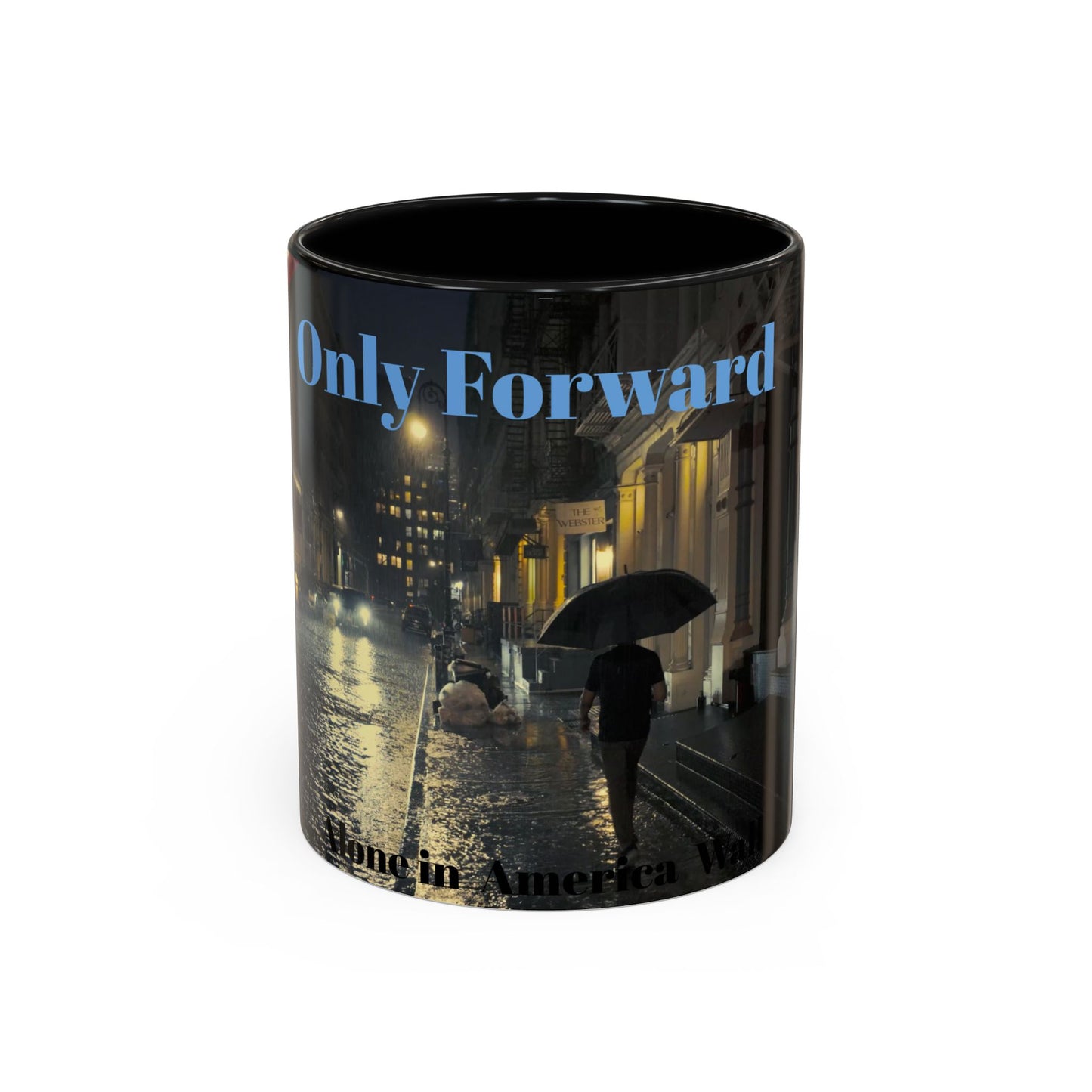 Night Rain Walk Soho Mug