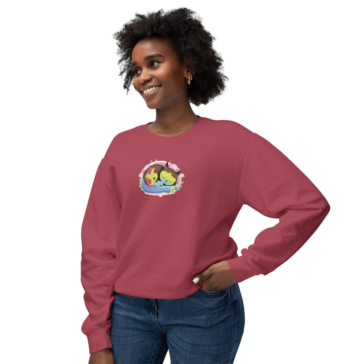 Lightweight Cat Sweatshirt
