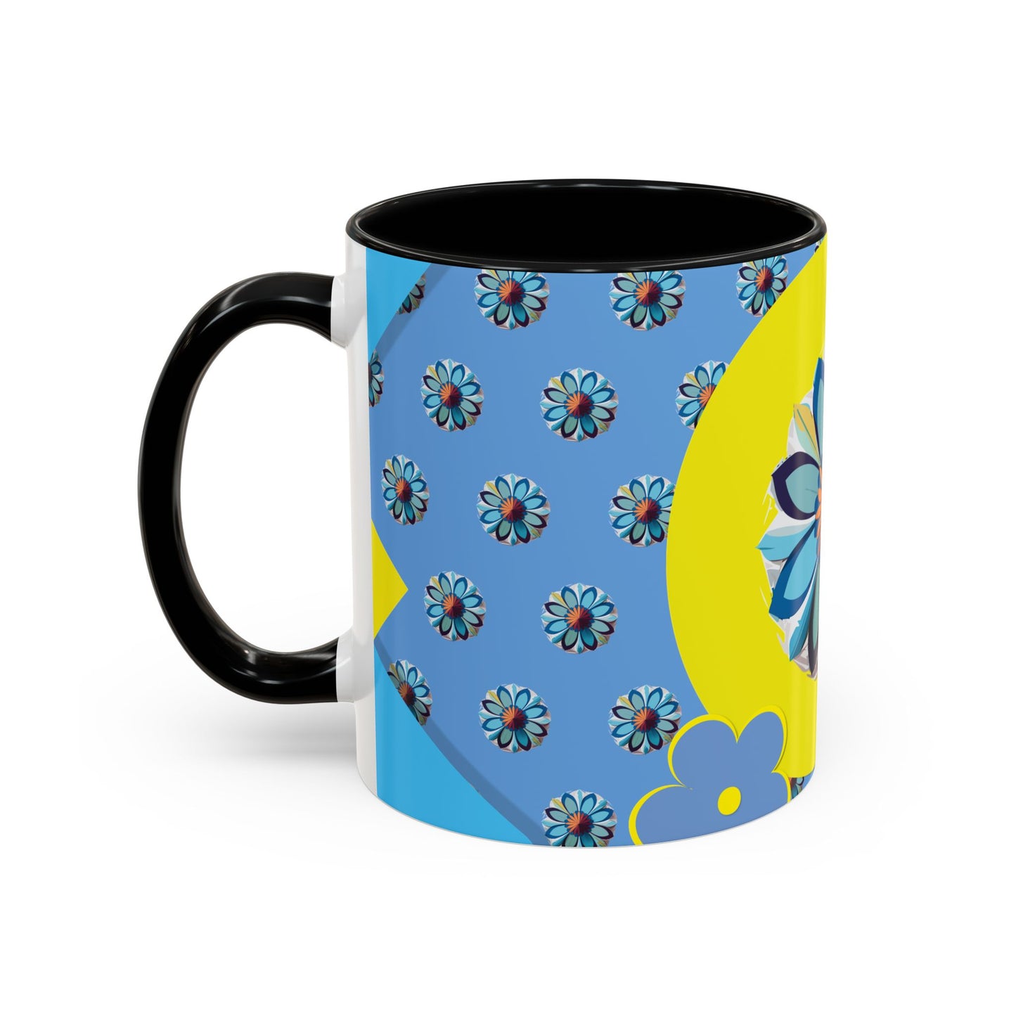 Blue Flower  Coffee Mug (11, 15oz)