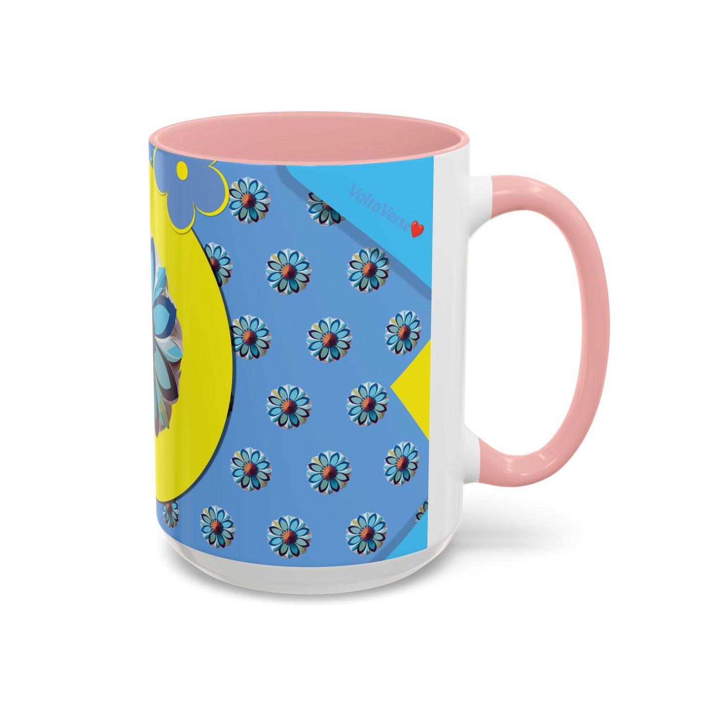 Blue Flower  Coffee Mug (11, 15oz)