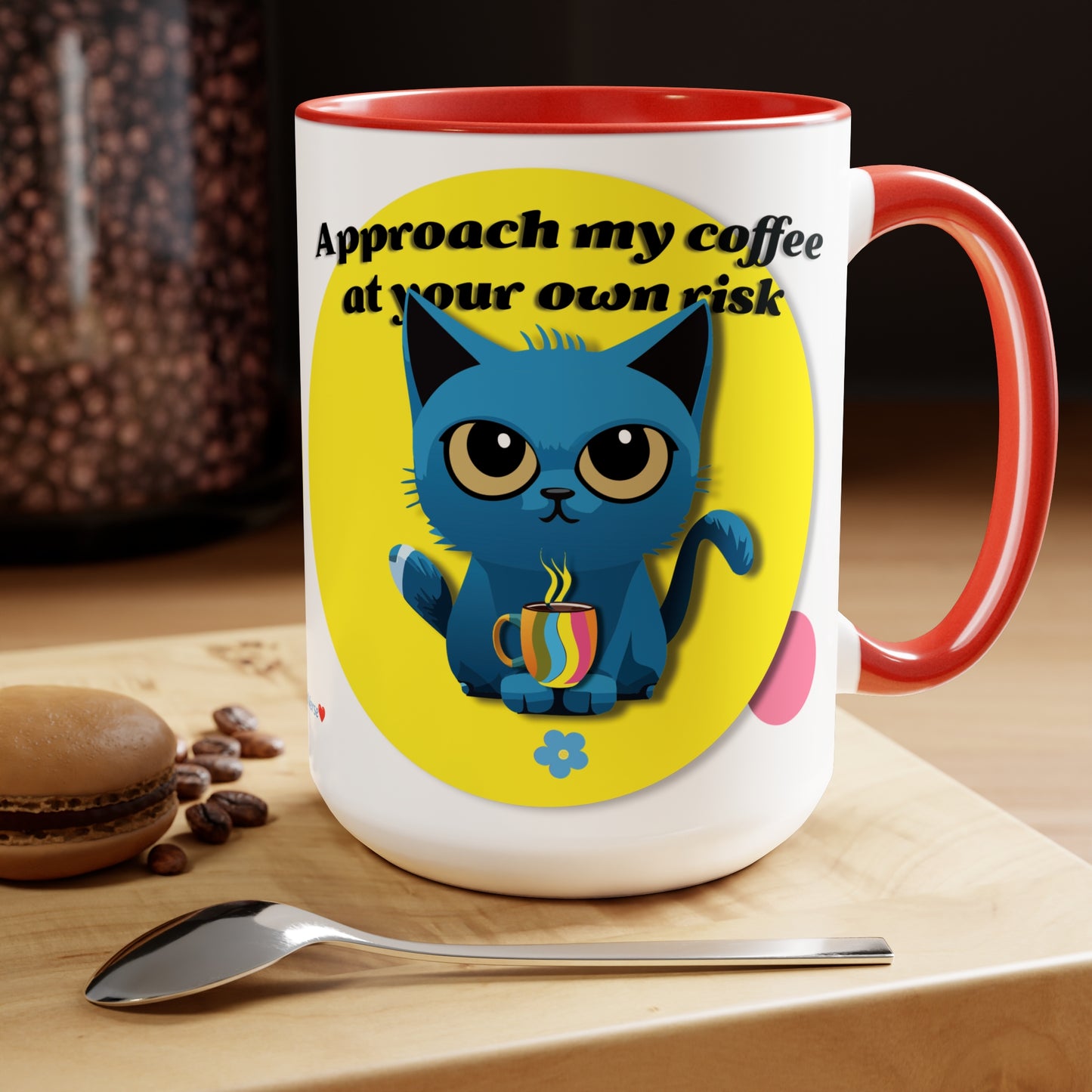 Mischievous cat Mug