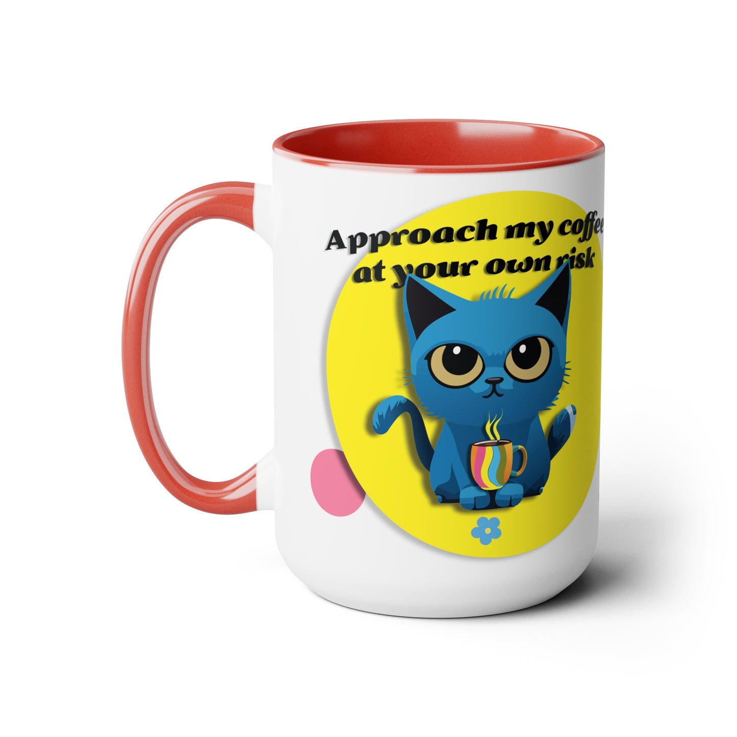 Mischievous cat Mug