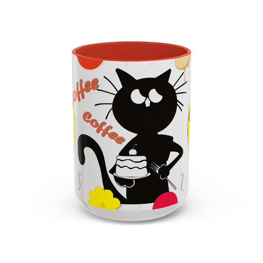 Cat cuddles  Mug (11, 15oz)