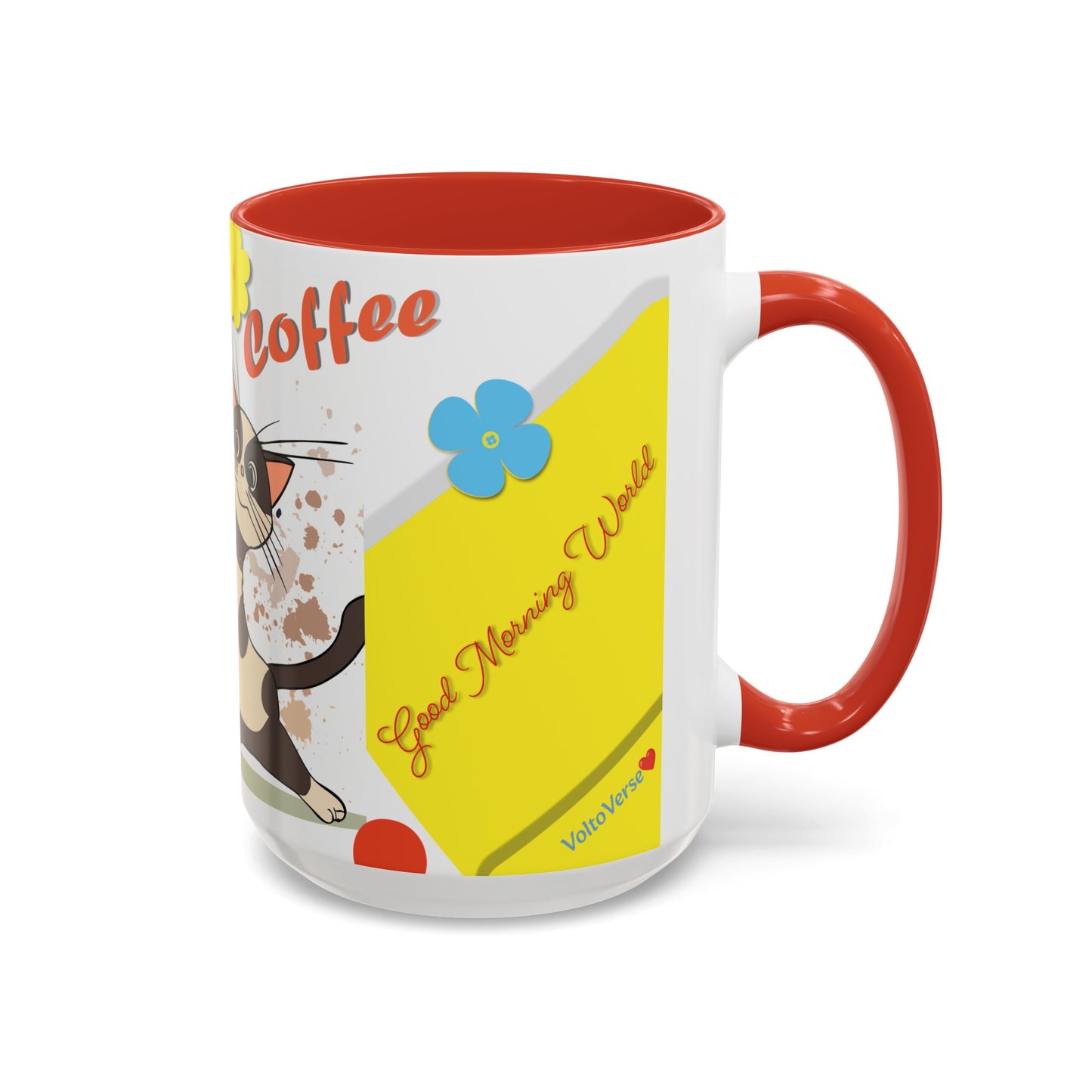 Cat Mug (11, 15oz)