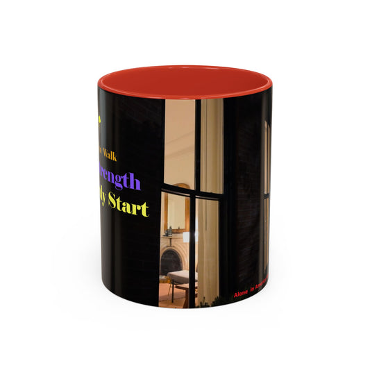 Our Strength Accent Coffee Mug (11, 15oz)