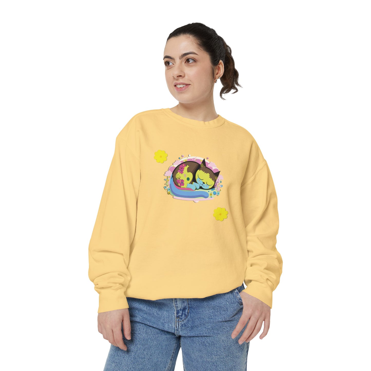 Sleepy Cat Sweatshirt