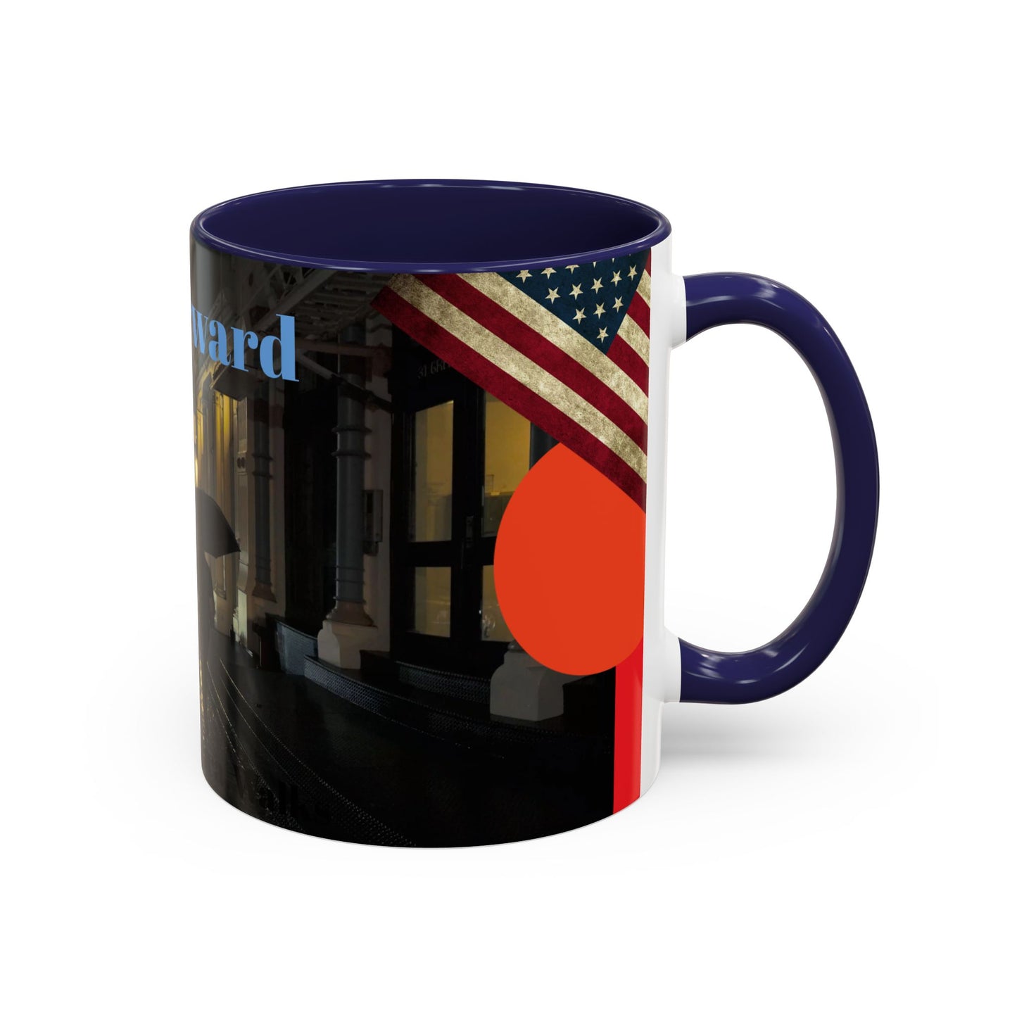 Night Rain Walk Soho Mug