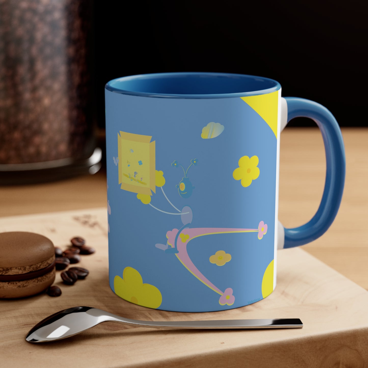 Caffeinated Canvas Mug
