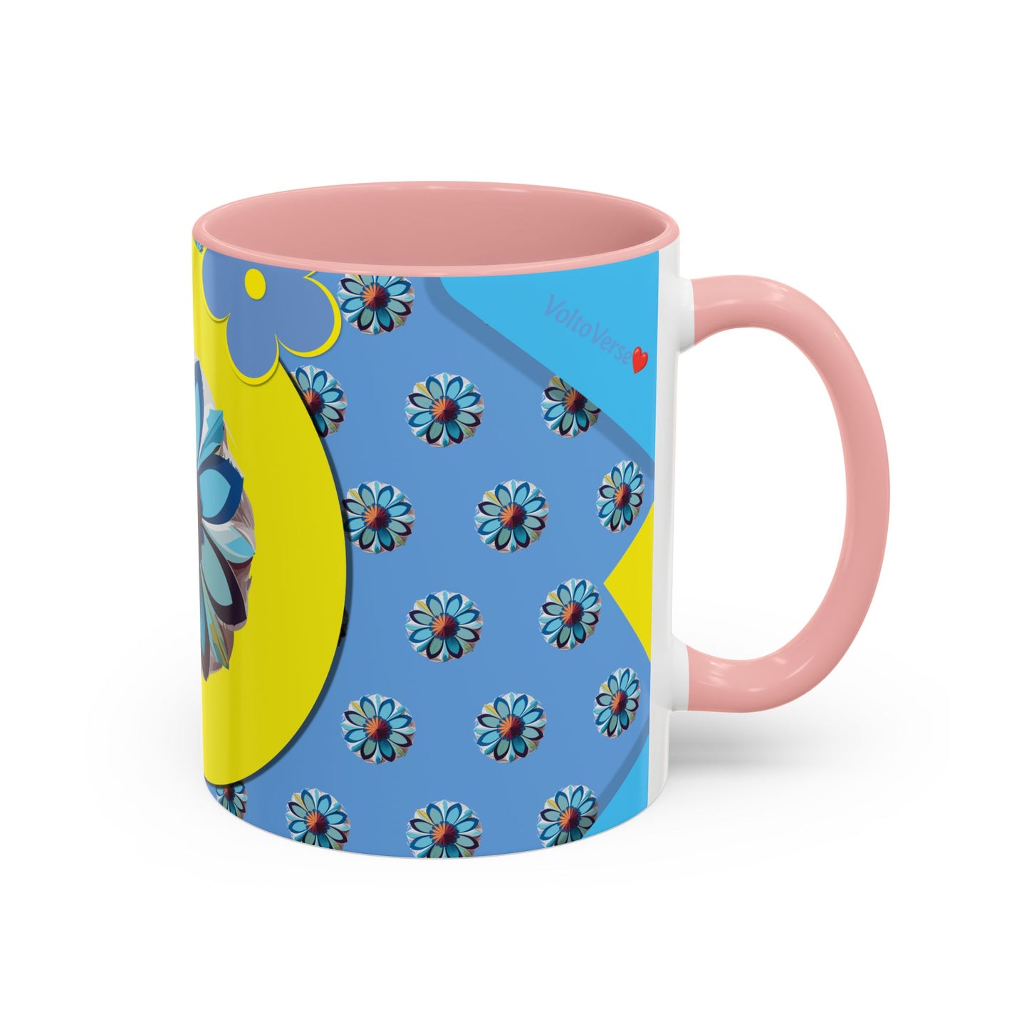 Blue Flower  Coffee Mug (11, 15oz)