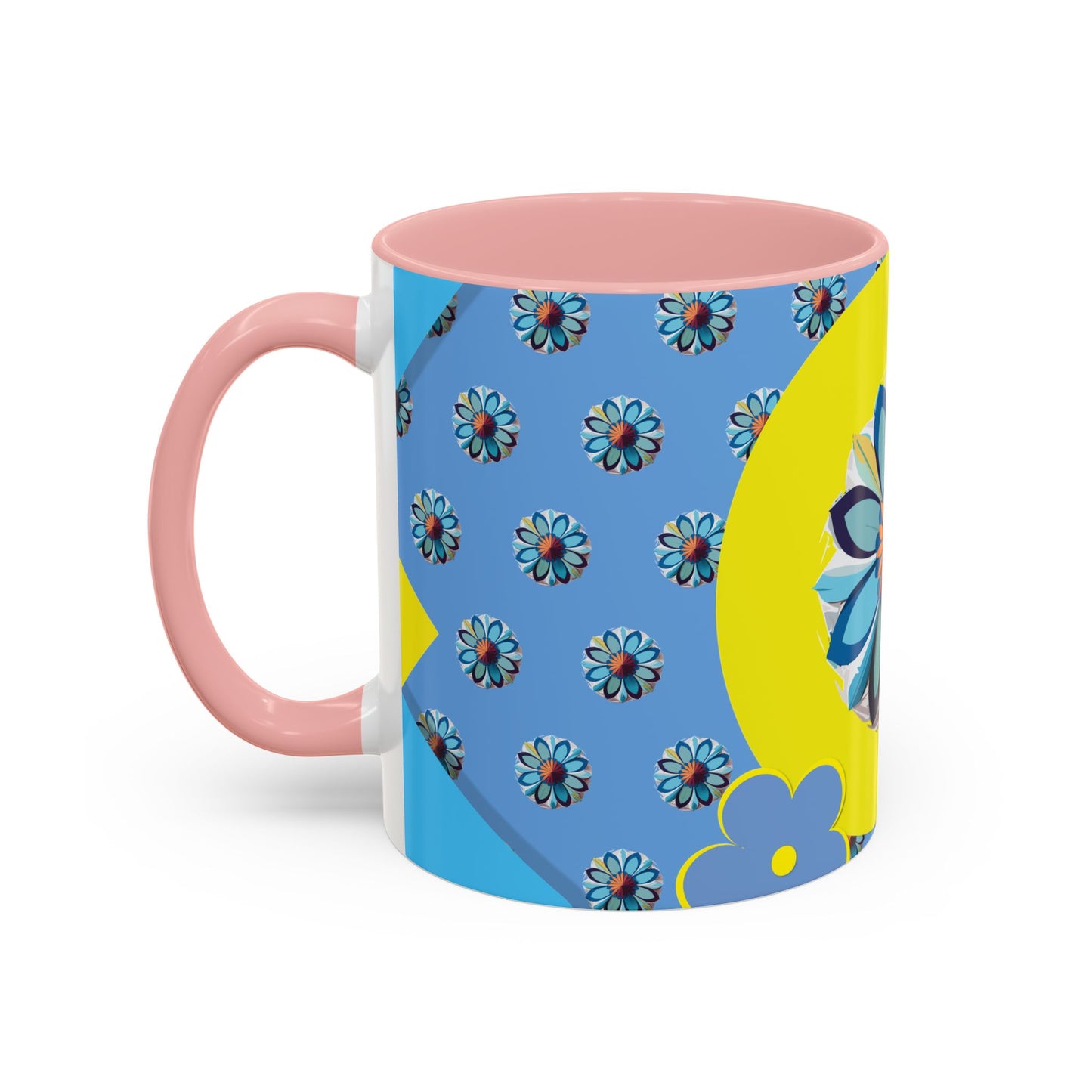 Blue Flower  Coffee Mug (11, 15oz)